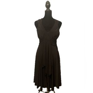 Tu Tu Fashion Midi Black Dress - Size L (12-14)